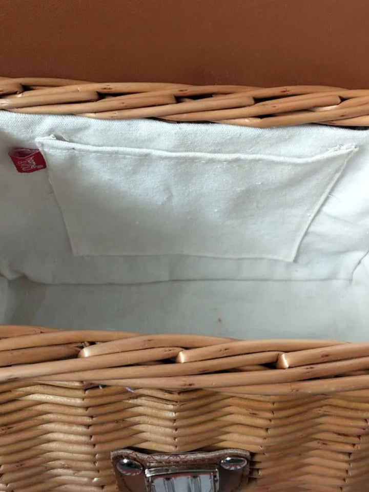 Sac rectangulaire en rotin<br>Bastia