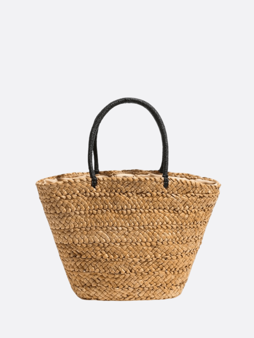 Cabas osier marron clair