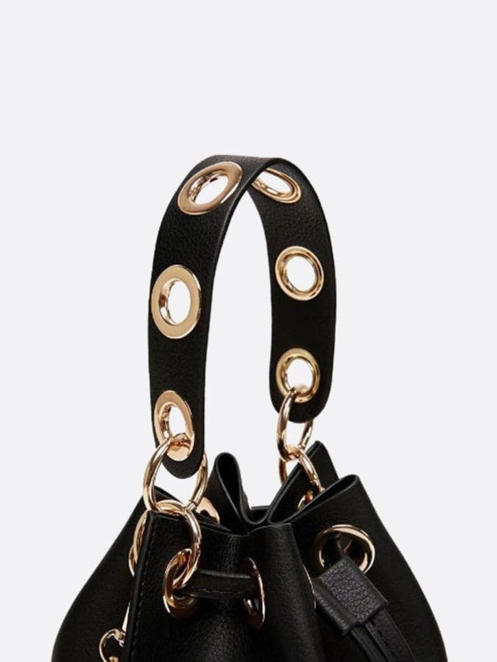 Petit sac seau cuir<br>Minerva