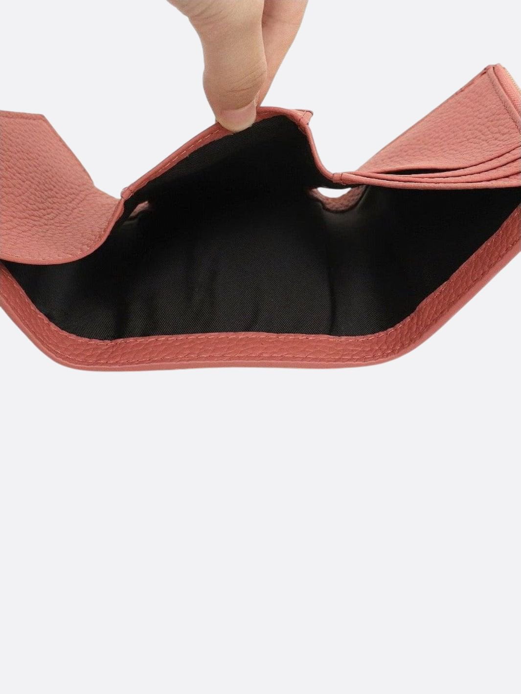 Portefeuille cuir 3 volets