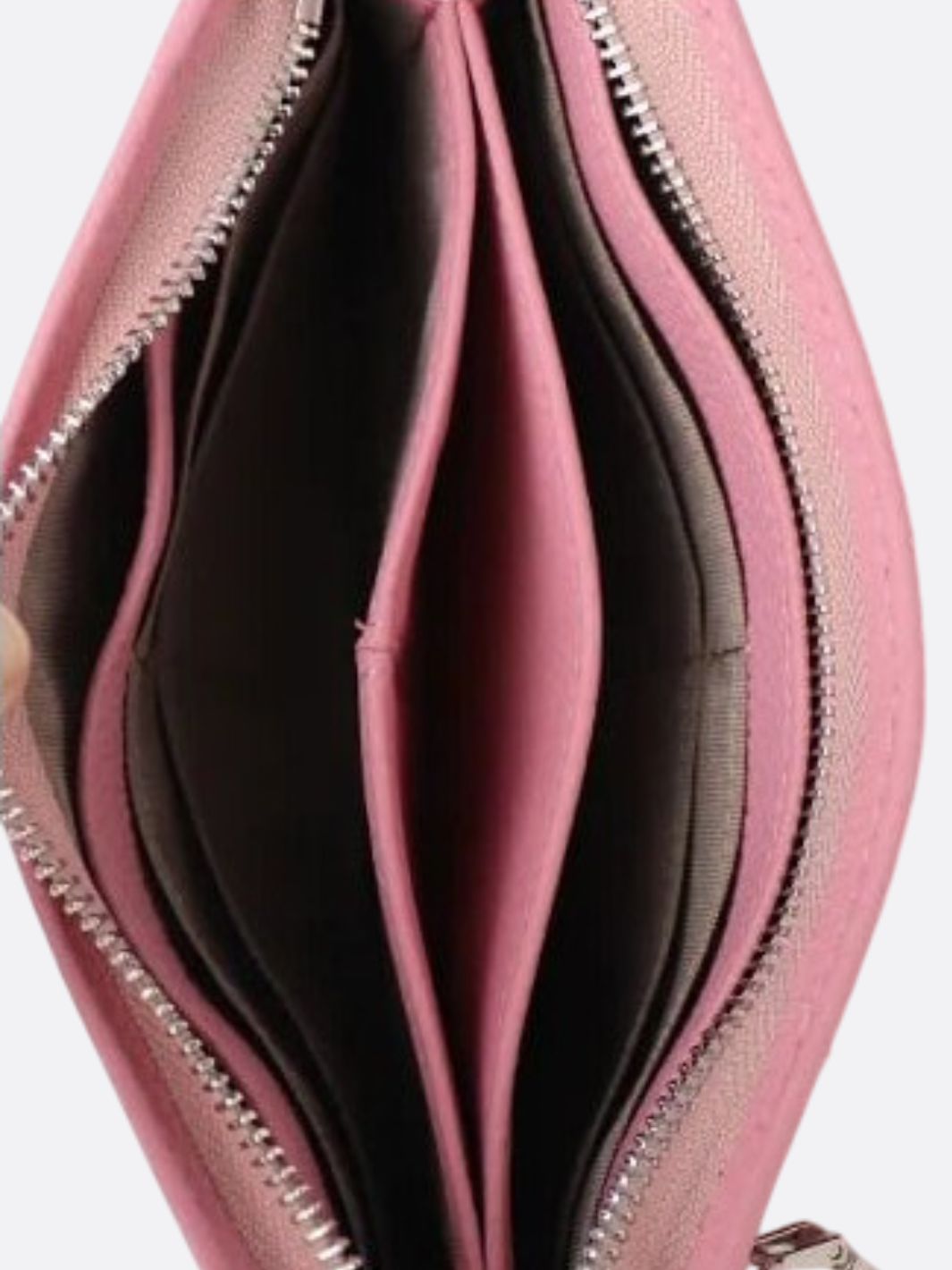 Portefeuille long en cuir