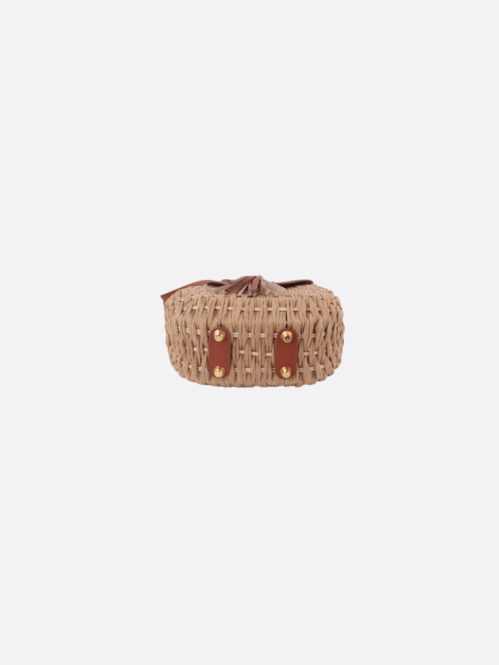 Sac besace paille<br>Riva