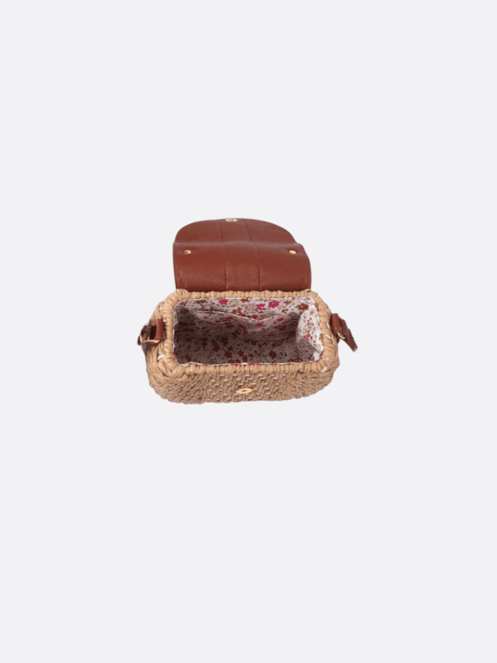 Sac besace paille<br>Riva
