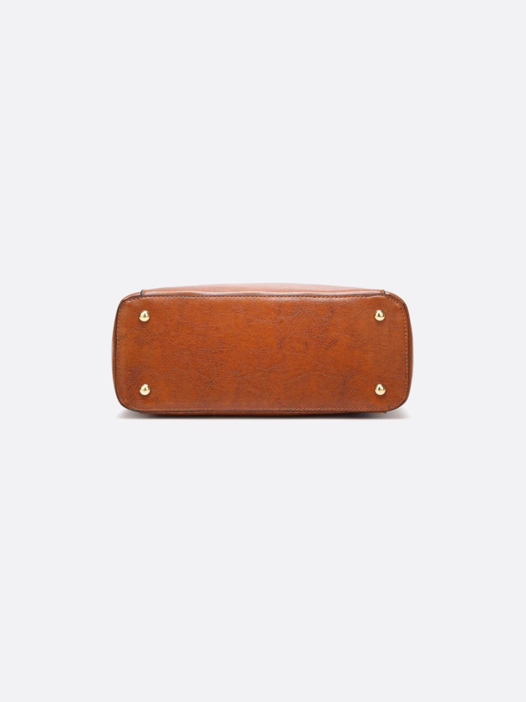 Sac cabas camel en cuir<br>Solaro