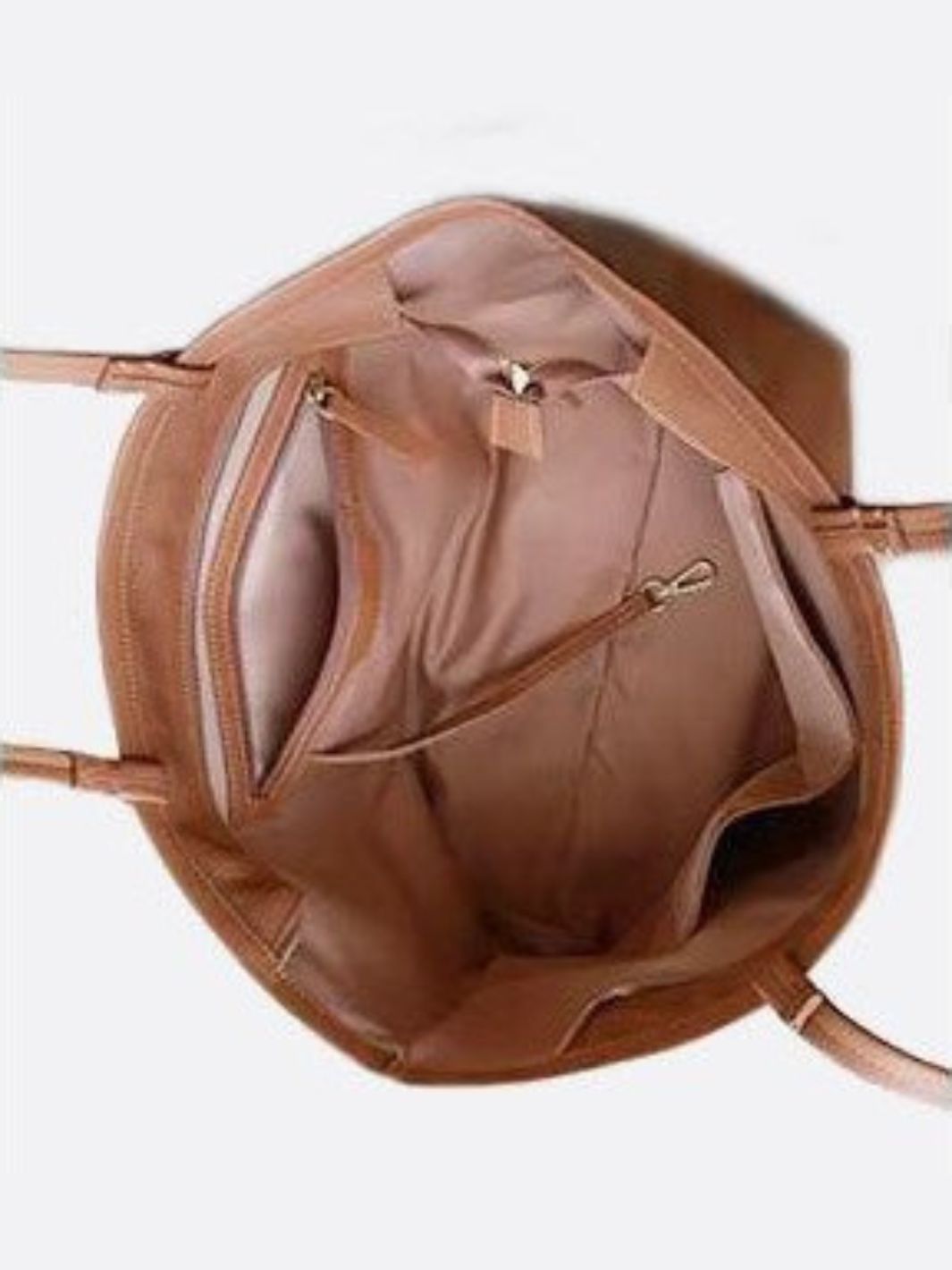 Sac cabas cuir avec fermeture éclair<br>Madral