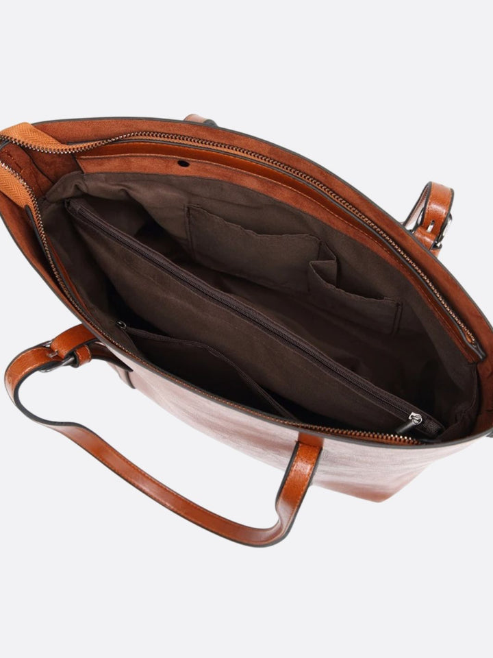 Sac cabas en cuir<br>Soléia