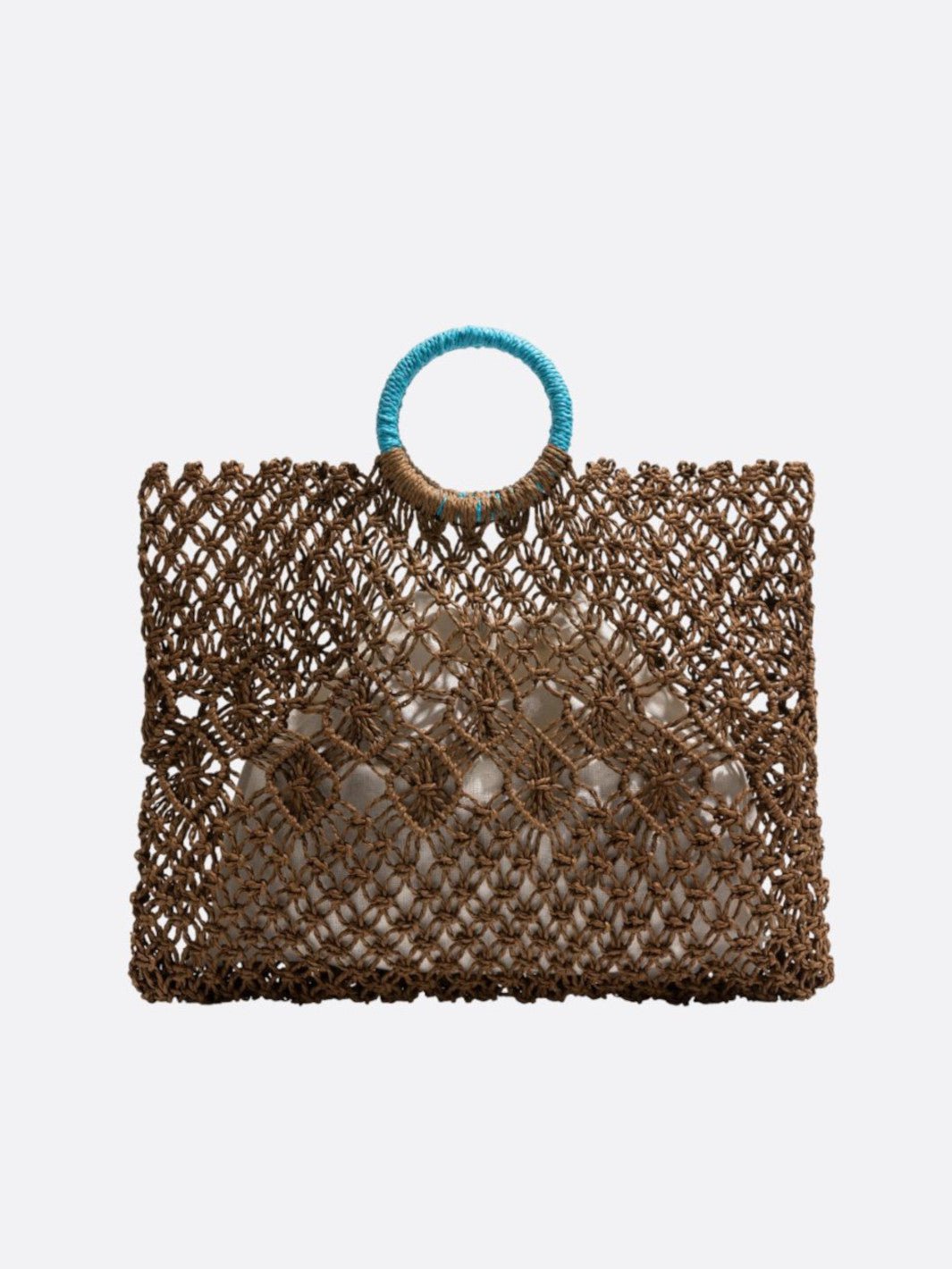cabas filet crochet