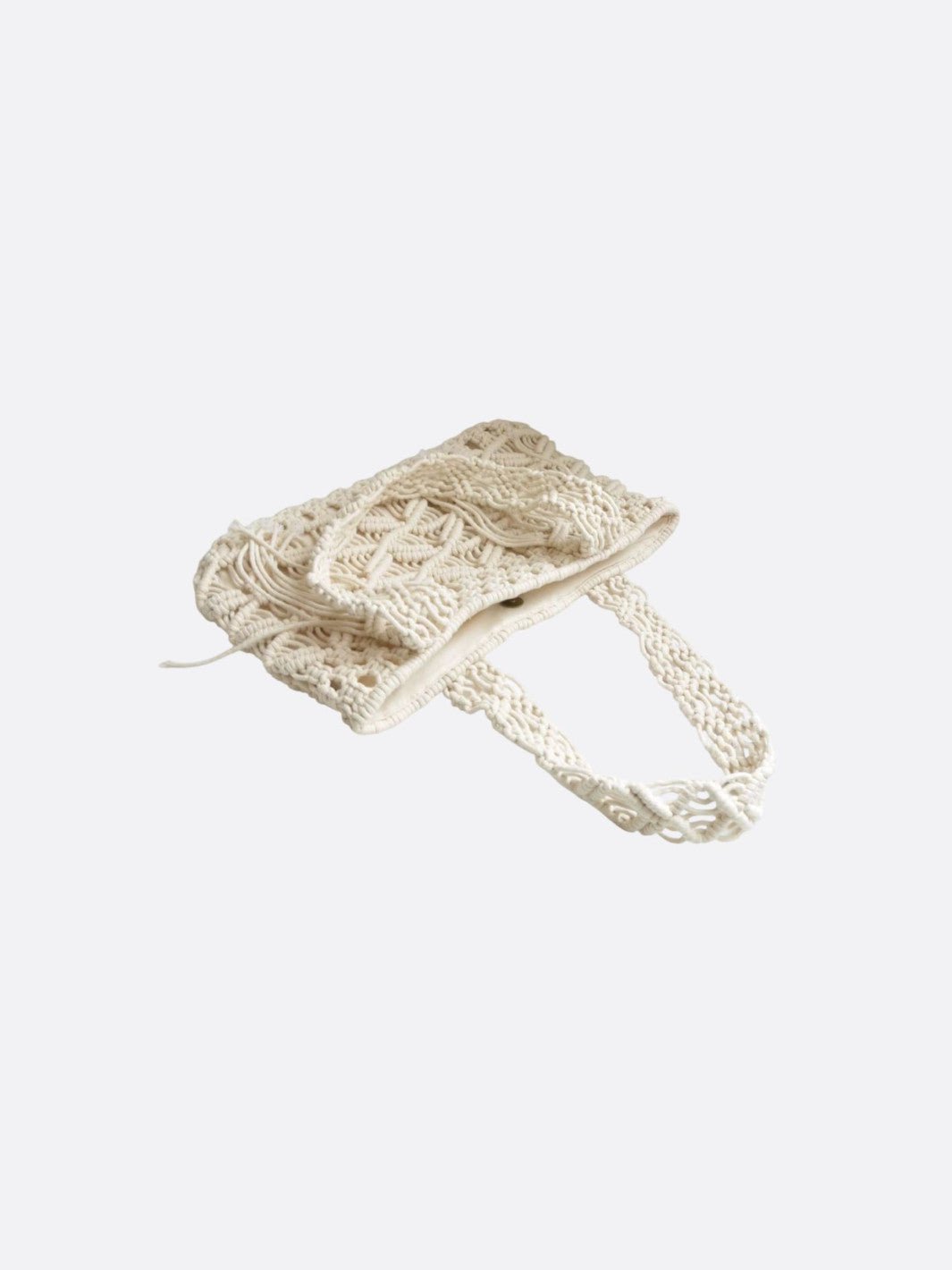Sac cabas en macramé<br>Ysée