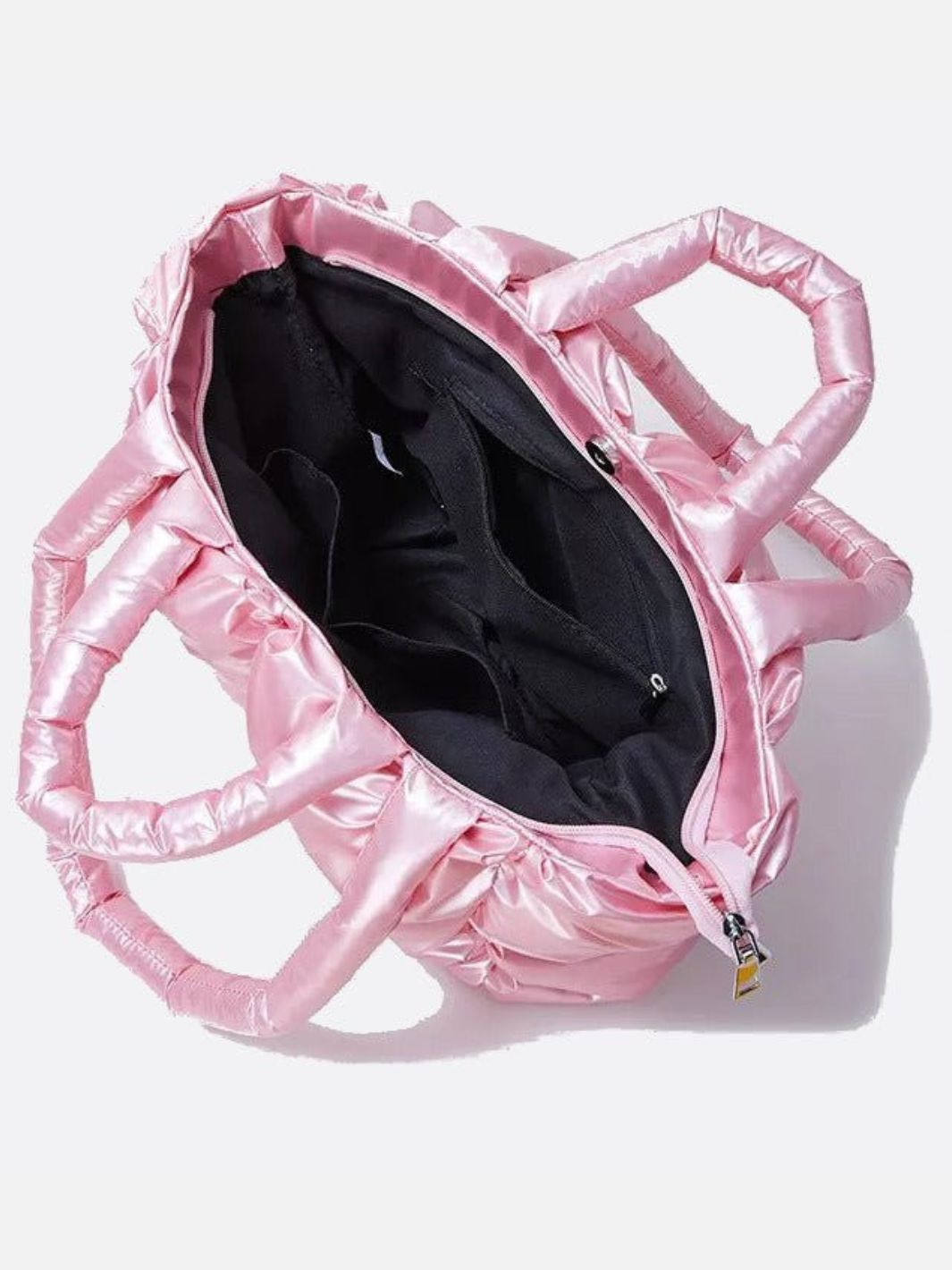 Sac cabas métallisé