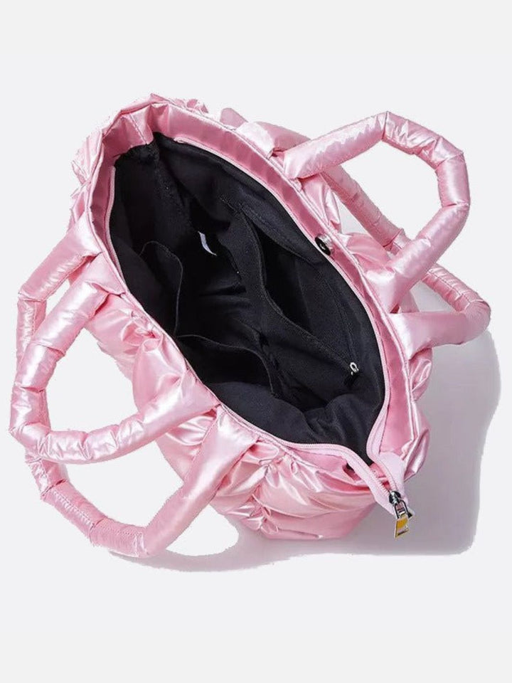 Sac cabas métallisé