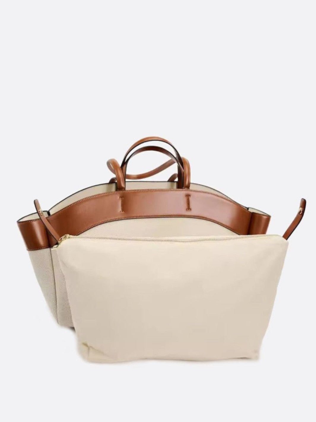 Sac cabas toile et cuir<br>Talencia