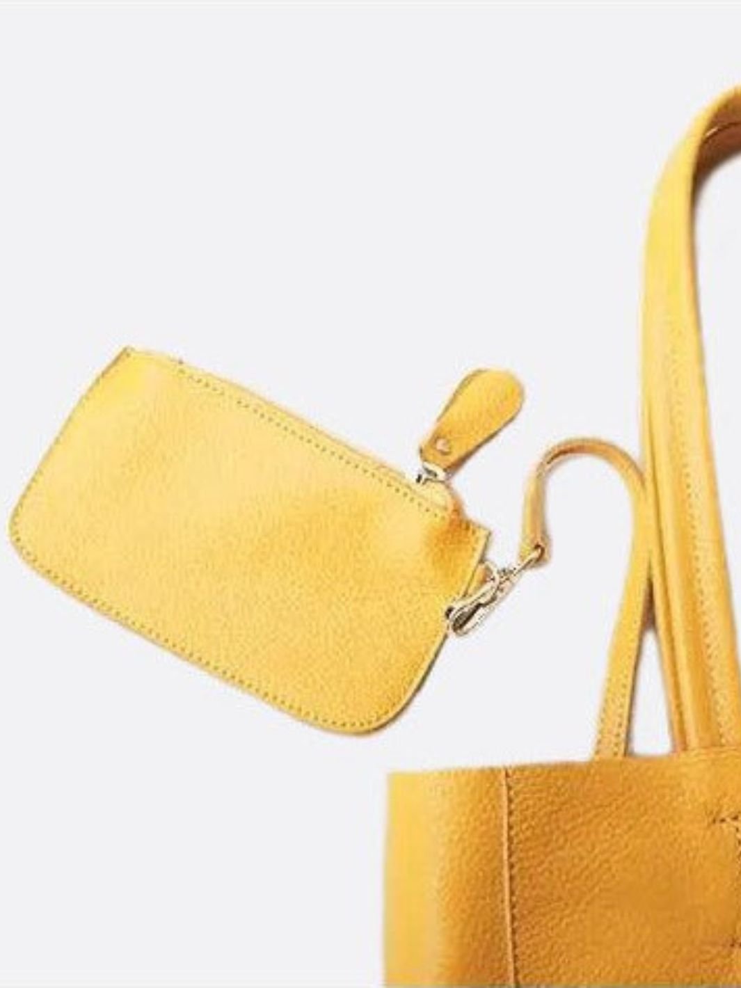 Sac cabas vertical en cuir<br>Silvano
