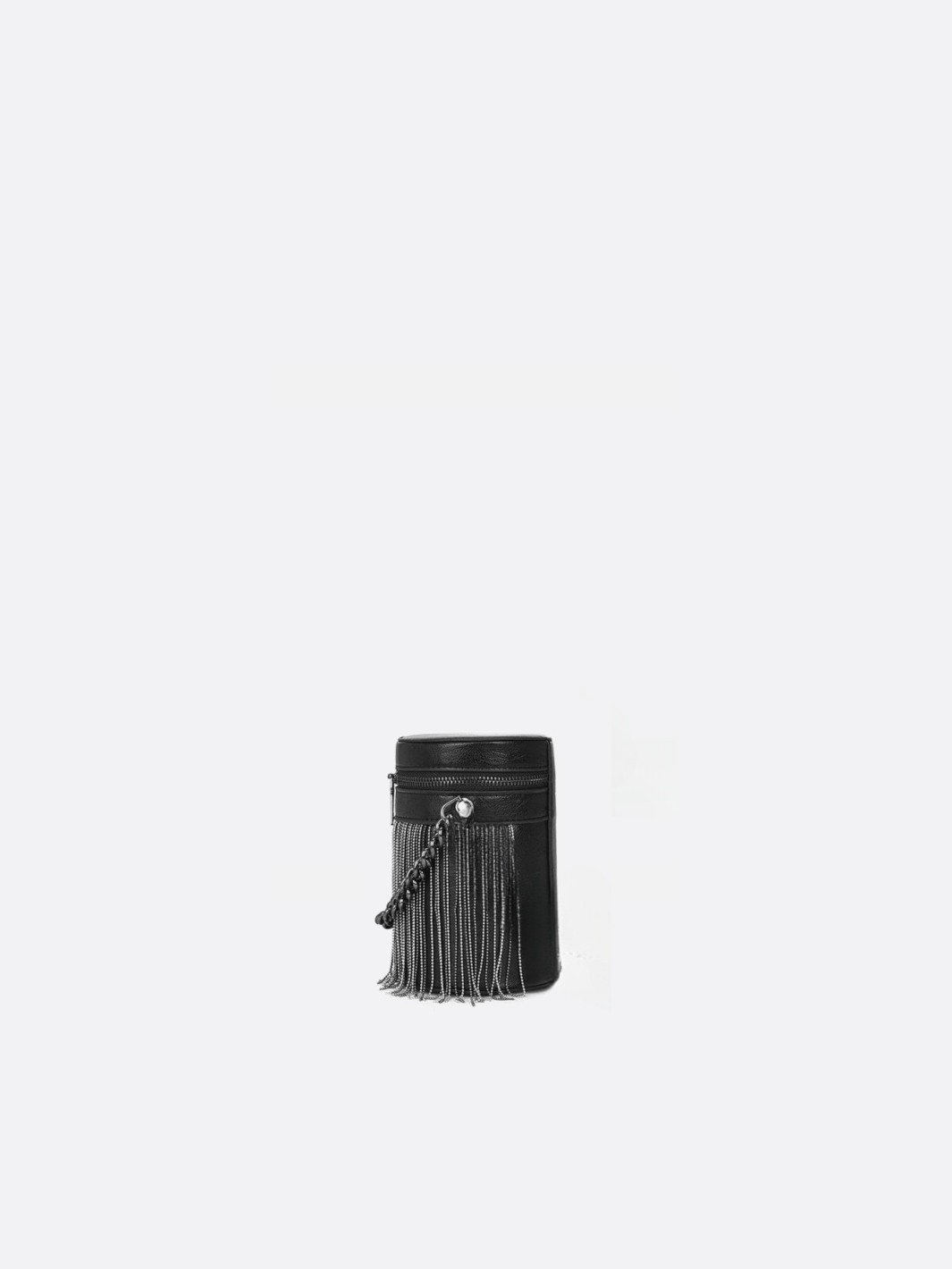 Sac cylindre cuir noir<br>Nevada