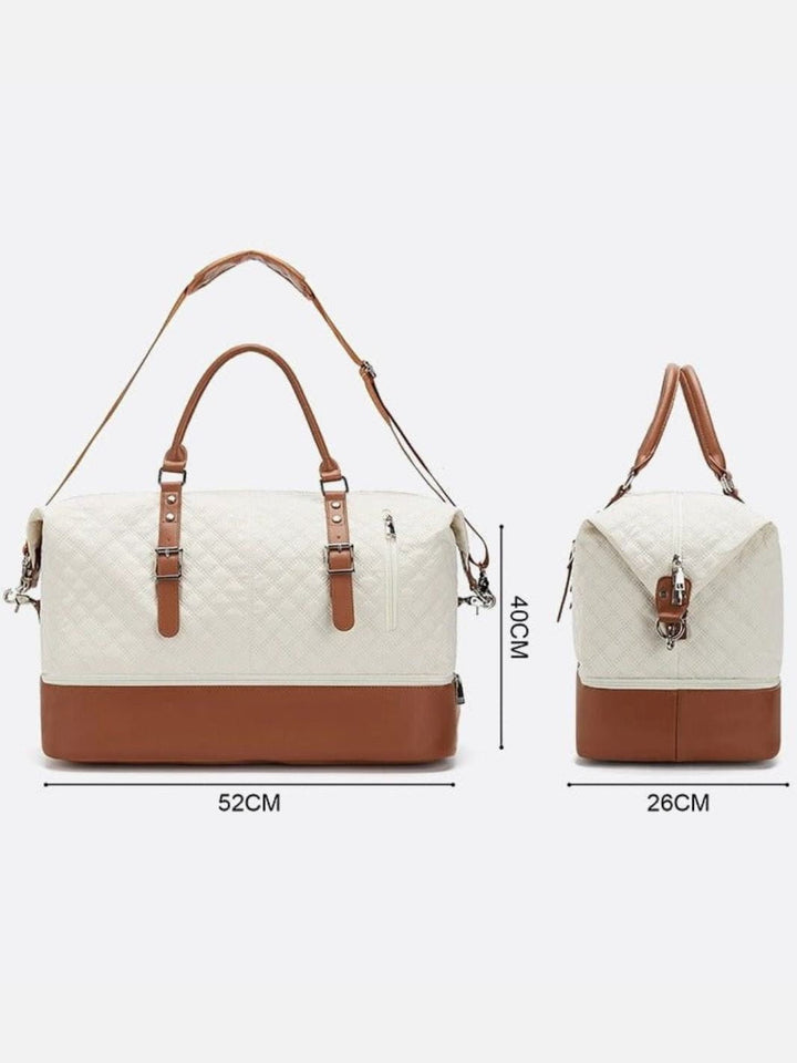 Sac de voyage matelassé