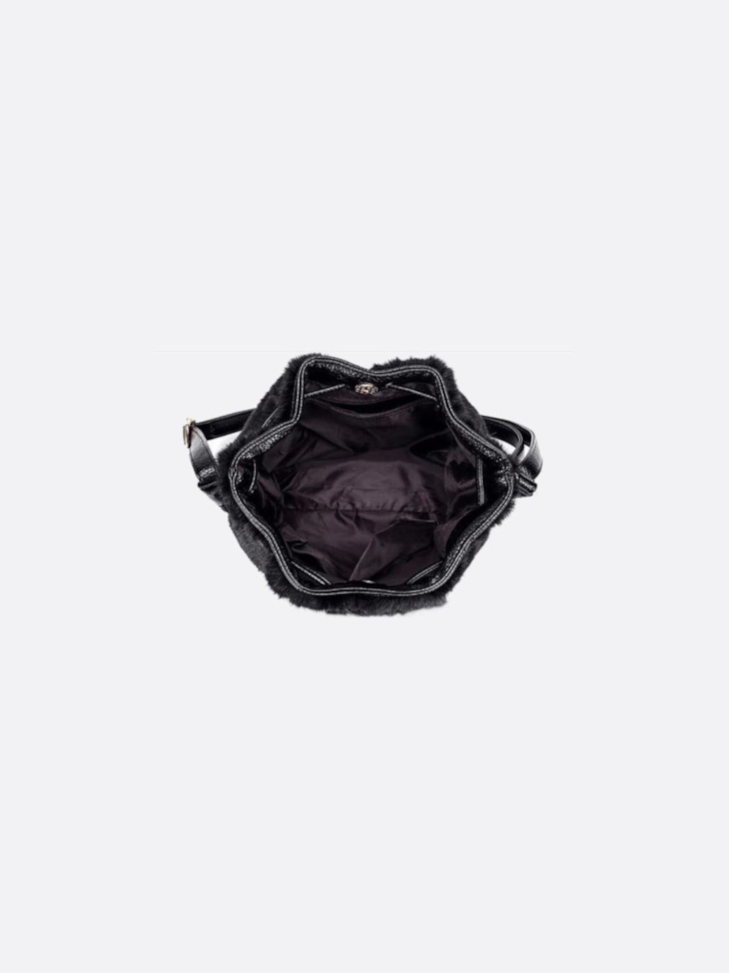 Sac seau en fausse fourrure<br>Neroli