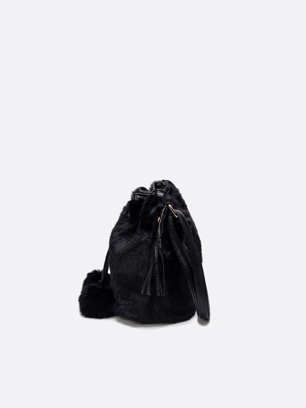 Sac seau en fausse fourrure<br>Neroli