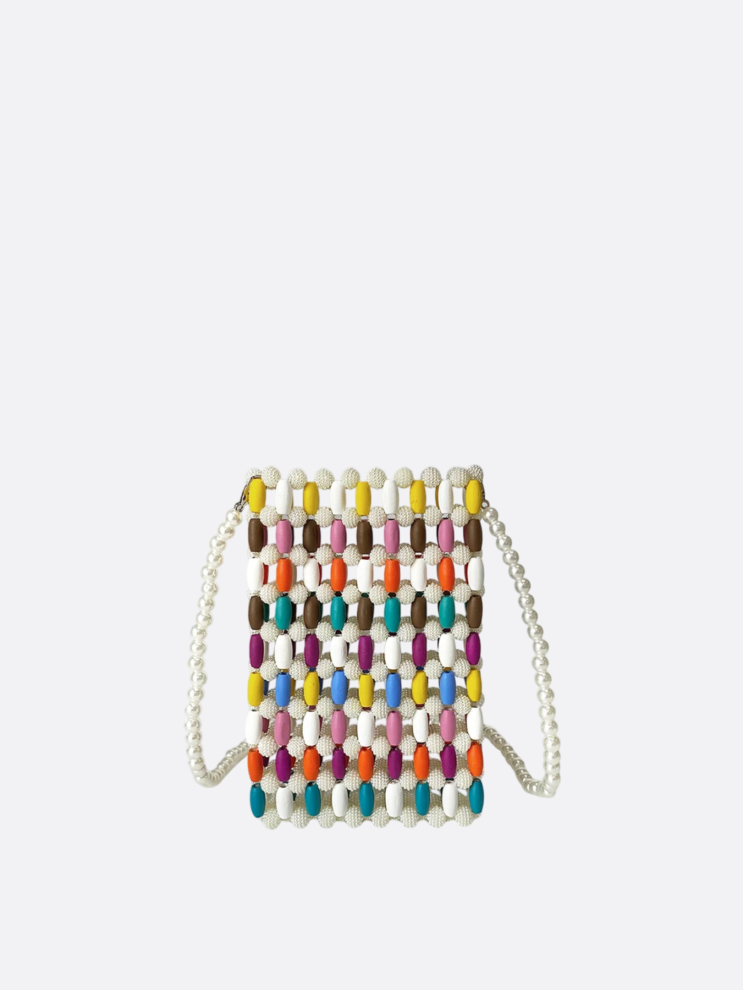 sac téléphone perle