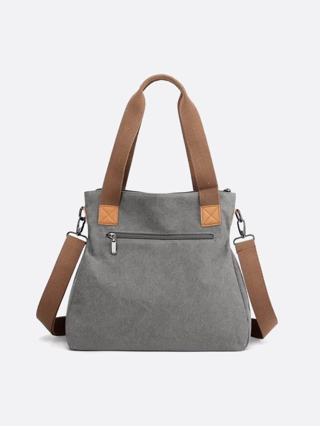 Sac toile multipoches