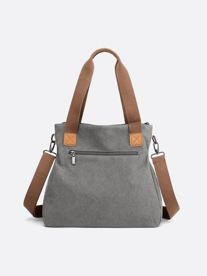Sac toile multipoches