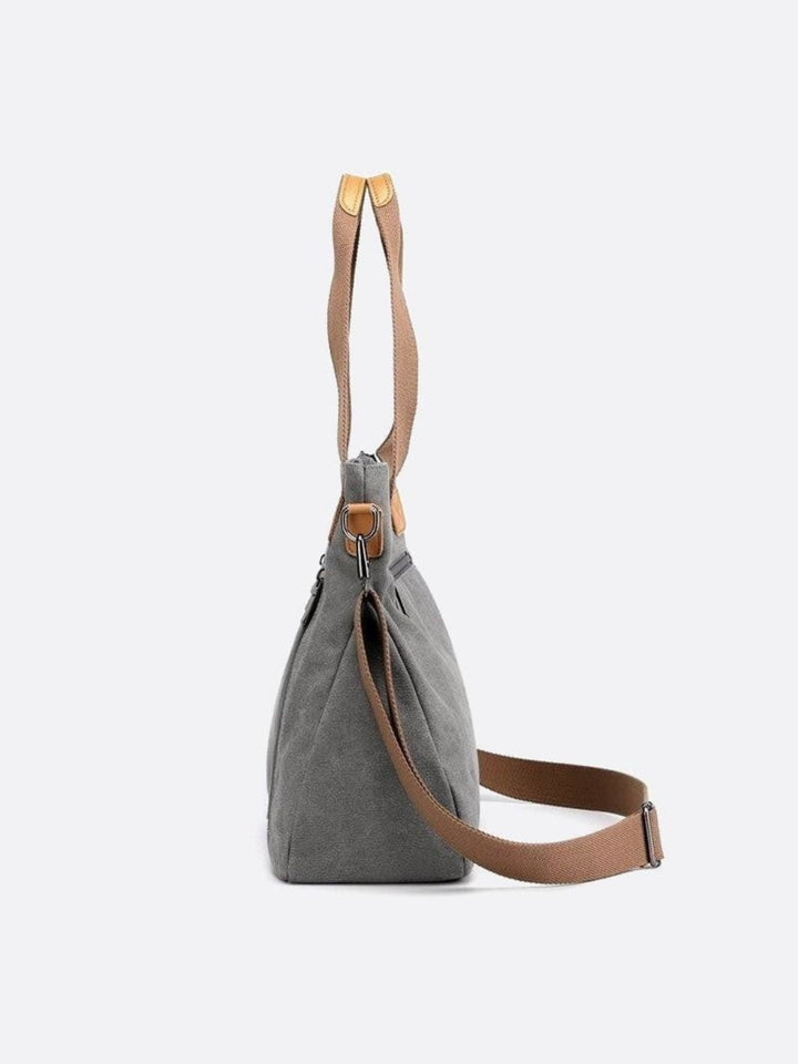 Sac toile multipoches